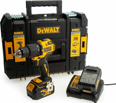 Dewalt Șurubelniță cu percuție Mașină de găurit Baterie Fără perii 18V 2x4Ah