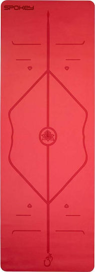 Spokey Judy Exercise Mat Red (183x61x1.5cm)