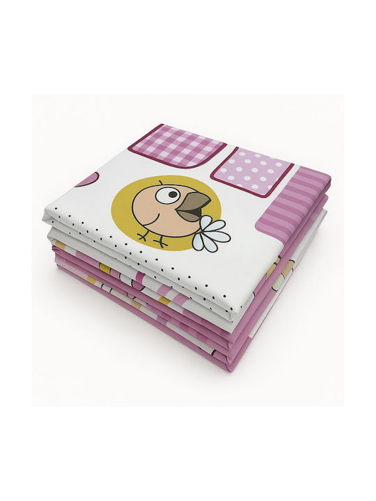 Beboulino Baby Duvet Cover Its A Girl Green 110x150cm