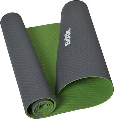 BodyTalk Στρώμα Γυμναστικής Yoga/Pilates Πράσινο (183x61x0.6cm)