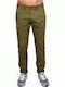 Scinn Dilbert Herrenhose Chino Elastisch in Normaler Passform Khaki