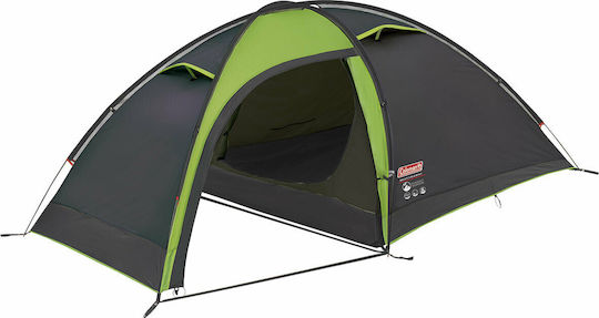 Coleman Maluti 3 BlackOut Winter Camping Tunnel Mountaineering Tent Black with Double Cloth for 3 People Waterproof 5000mm 210x170x105cm