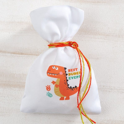 Christening Favor in Pouch Δεινόσαυρος made of Fabric 30pcs