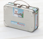 Christening Favor in Small Suitcase Λάμα made of Metal 18pcs