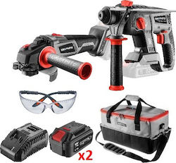 Graphite GHT-SET7 Σετ Γωνιακός Τροχός & Πιστολέτο Graphite GHT-SET7 Σετ Γωνιακός Τροχός & Πιστολέτο