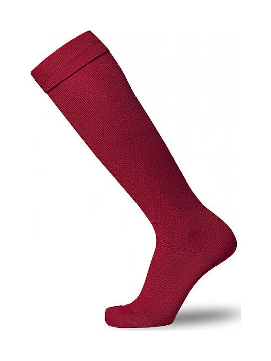 Xcode Ποδοσφαιρικές Κάλτσες Μπορντό 1 Ζεύγος