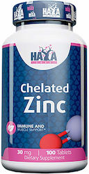 Haya Labs Chelated Zinc 30mg 100 Registerkarten Haya Labs Chelated Zinc 30mg 100 Registerkarten