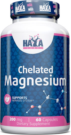 Haya Labs Chelated Magnesium 200мг 60 капси