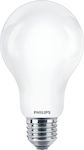 Philips Becuri LED pentru Soclu E27 și Formă A67 Alb cald 2452lm 1buc