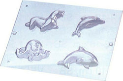 Efco Mold "Dolphin" 9 cm for Clay / Soap / Liquid Glass 22152