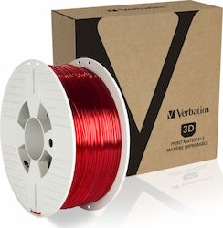 Verbatim PETG 3D Drucker Filament 1.75mm Rotes ...