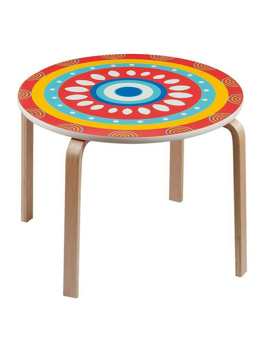 Αλογάκι Kids Table made of Wood Multicolour