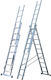 Inox Kiss Тройна Комбинирана Скала Алуминий 3x9