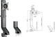 Value Stand Desk Mounted Monitor with Arm Silver (17.99.1179)