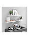 Shelf Wall White 60x20x3.8cm