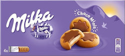 Milka Biscuiți Chocominis Cu topping și umplutură Ciocolată și cremă de lapte 1buc 150gr