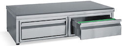 Bambas Frost Coffee Grounds Double Drawer L86xD50xH23cm