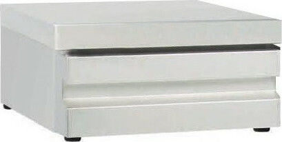 Niki Inox Συρτάρι Καφέ Μονό Π50xΒ60xΥ22cm