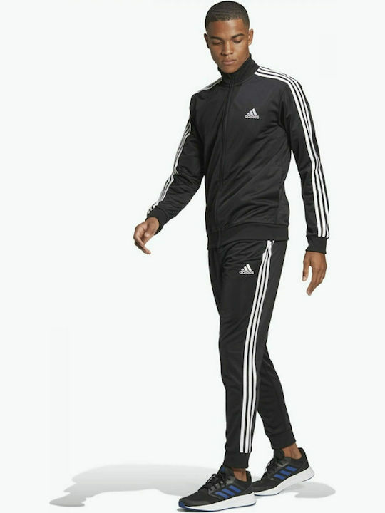 Adidas Primegreen Essentials 3-Stripes Set Sweatpants Black