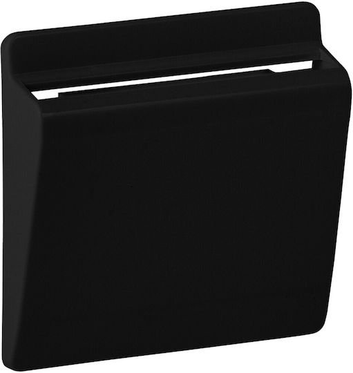 Legrand Valena Life Recessed Wall Card Switch Commands without Frame Black