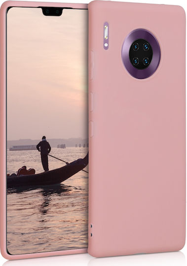 KWmobile Matte Back Cover Σιλικόνης Ροζ Χρυσό (Huawei Mate 30 Pro)