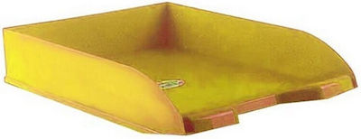 Ark Filing Tray Plastic Yellow 34.5x25.5x6.5cm