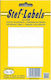 Stef Labels 80Stück Klebeetiketten in Weiß Farbe 100x70mm