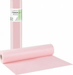 Bournas Medicals Εξεταστικό Ρολό Χάρτινο Πλαστικοποιημένο Premium Standard 58cm x 50m Ροζ