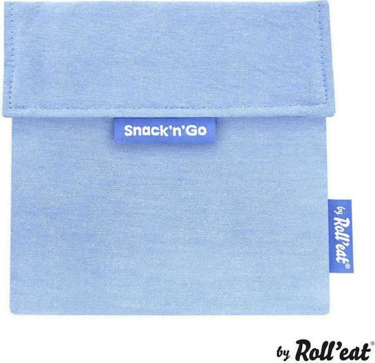 Ecolife Snack n' Go School Food Case 3lt Blue 16 x 16 x 16cm