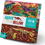 Παιδικό Puzzle Δεινόσαυροι 48pcs για 4+ Ετών Crocodile Creek