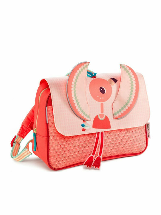 Lilliputiens Anais Schulranzen Rucksack Kindergarten in Orange Farbe