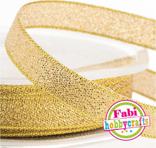 Fabi Ribbon Gold Metallic