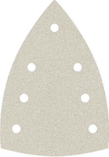 Smirdex 510 White Line Delta Sanding Sheet K80 with 7 Holes 100x147mm