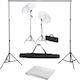 vidaXL vidaXL Foto- und Videobeleuchtungsset 24W Mit Stativ