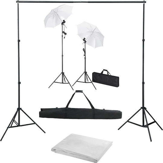 vidaXL vidaXL Foto- und Videobeleuchtungsset 24W Mit Stativ