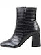 Arte Piedi Serena Women's Ankle Boots with High Heel Black 86403/1