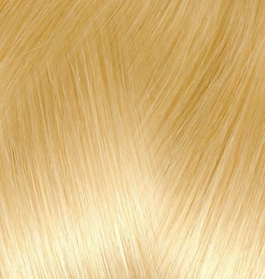 Yanni Extensions Piese de păr cu Păr Natural în Foarte ușor Blondă Culoare 50cm