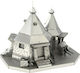 Fascinations Μεταλλική Φιγούρα Μοντελισμού Harry Potter Rubeus Hagrid Hut 8x6.4x6.1εκ.