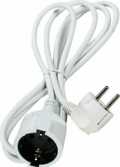 Extension Cable Cord 3 x 1.5mm²/10m White