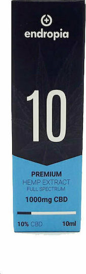 Endropia Endropia 1000mg Premium Hemp Extract Full Spectrum 10% CBD 10ml