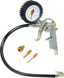 Stanley Air Pressure Gauge with Tyre Inflator Pistol 150539XSTN