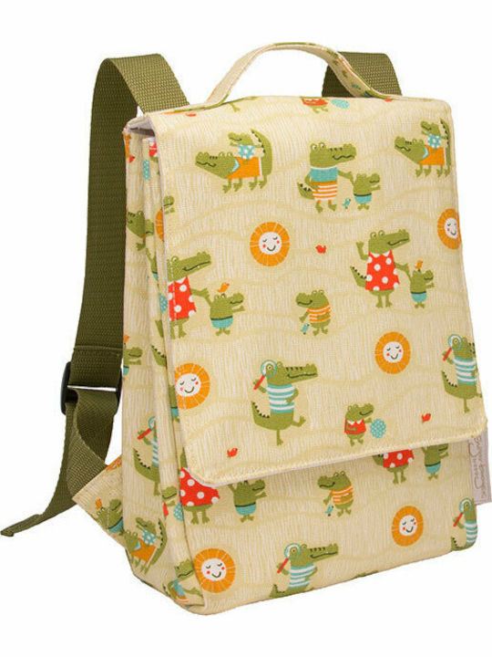Sugar Booger Ollie Gator Bag Backpack Beige Sugar Booger Ollie Gator Bag Backpack Beige