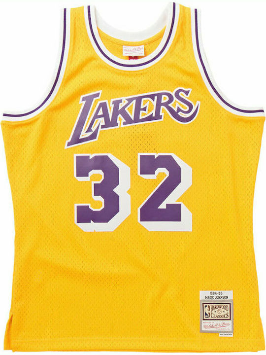 Mitchell & Ness Lakers Johnson 32 Men's Basketball Jersey