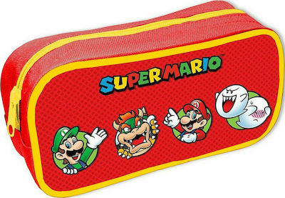 Pyramid International Super Mario Characters Pencil Case with 1 Compartment Red