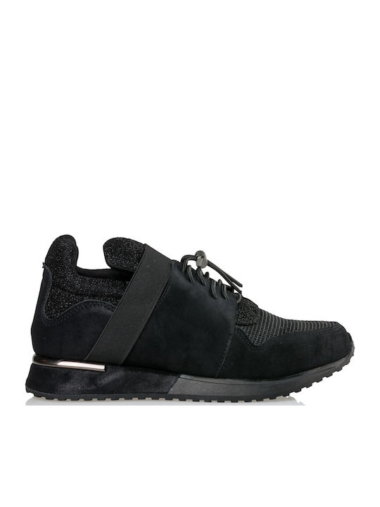 Envie Shoes Damen Sneakers Schwarz