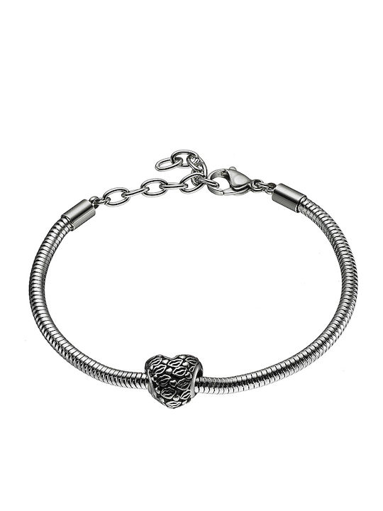 Steel bracelet in silver color BR-ART00878L