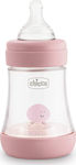 Chicco Plastikflasche Perfect Gegen Koliken mit Silikonsauger für 0+, 0+ m, Monate Pink 150ml 1Stück