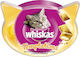 Whiskas Temptations Snack-Leckereien mit Huhn mit Huhn & Käse für Erwachsene Katzen 60gr