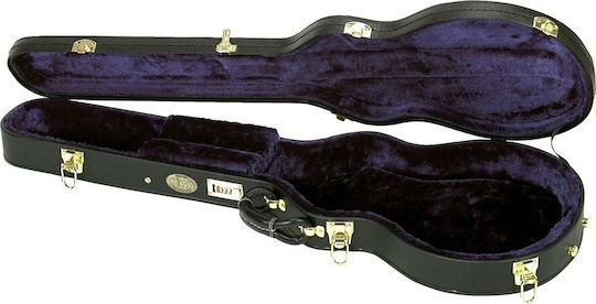 Gewa Arched Top Prestige Waterproof Suitcase Electric Guitar Padded Black Les Paul