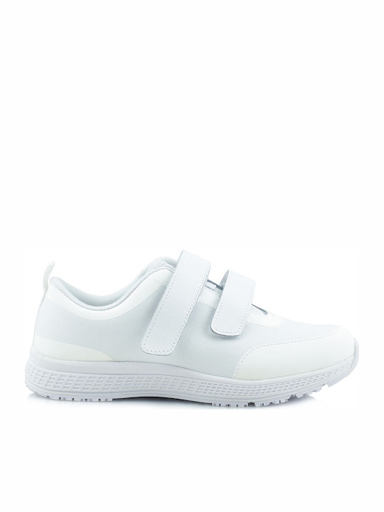 Energy Strap Ανδρικά Ανατομικά Sneakers Λευκά